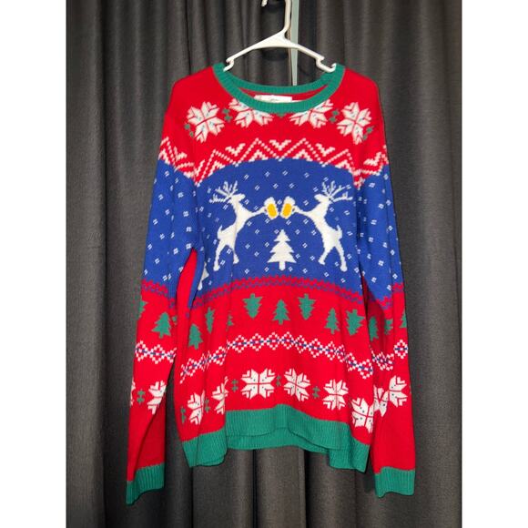 Ugly Christmas Sweater Xmas Size XL - Picture 1 of 3